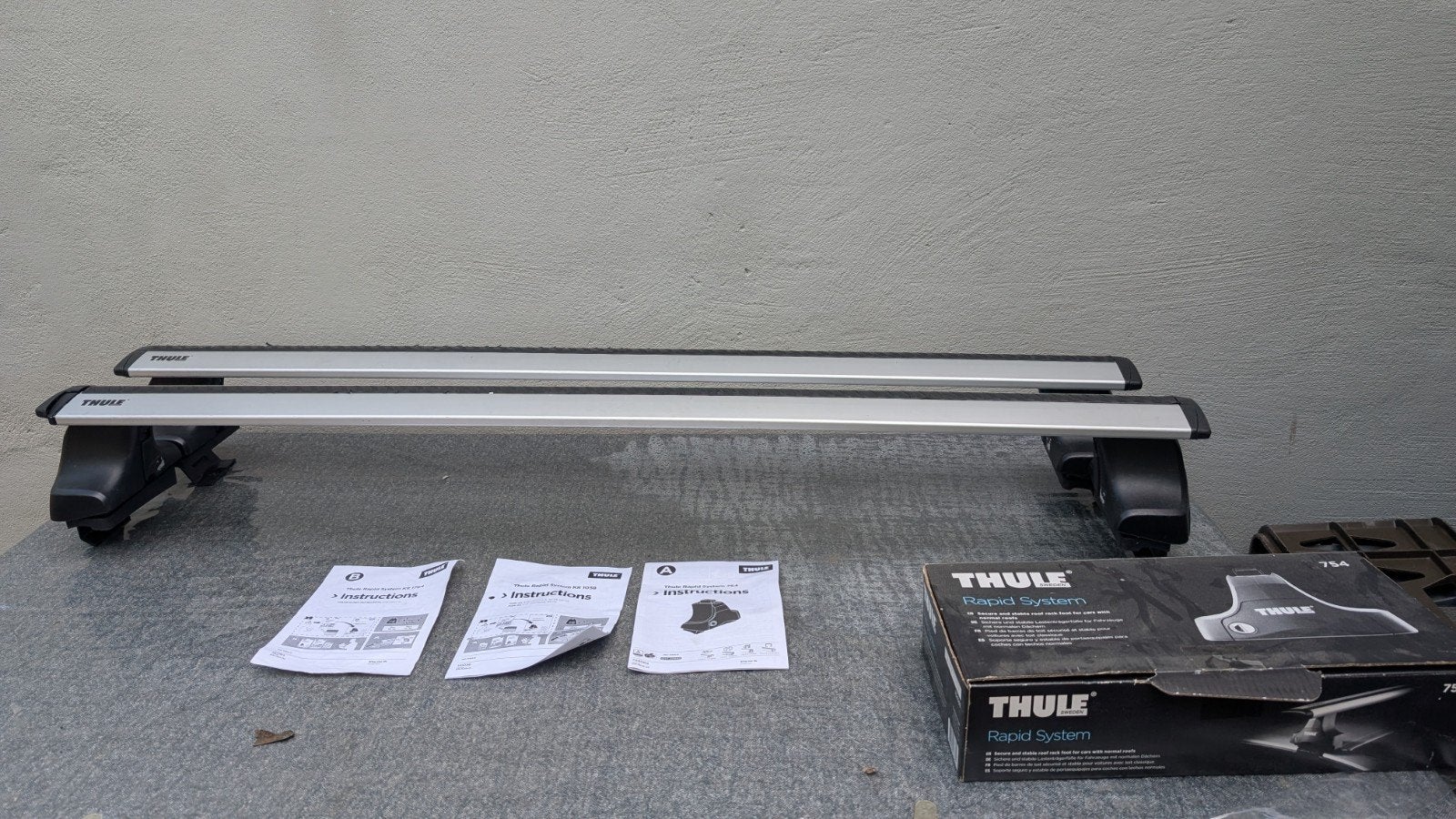 Thule dakdragers voor vw sportsvan zonder dakrails, Auto diversen, Dakdragers, Ophalen