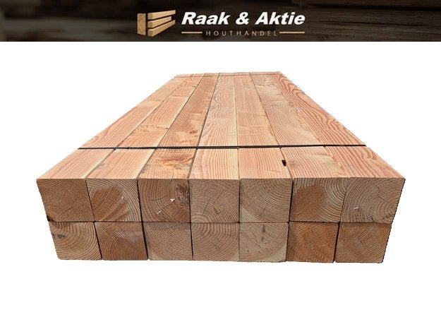 14 Douglas palen / balken -14x14 cm - 2.50 m lang - nr: TB34