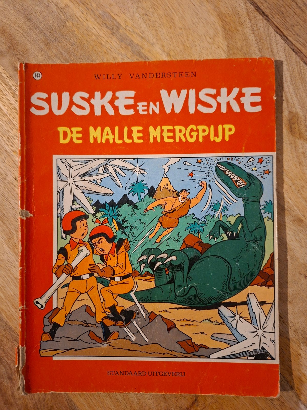 Suske en Wiske - De Malle Mergpijp (Nr. 143), Ophalen of Verzenden