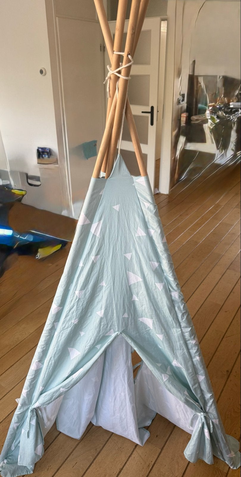 Tippie tent gratis af te halen, Ophalen, Gebruikt, Hout