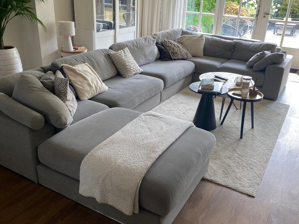 ️ Royale & Modulaire Hoekbank (Model Napels) – 4,30 meter!, Huis en Inrichting, Banken | Bankstellen, Ophalen, Napels - Zitmaxx