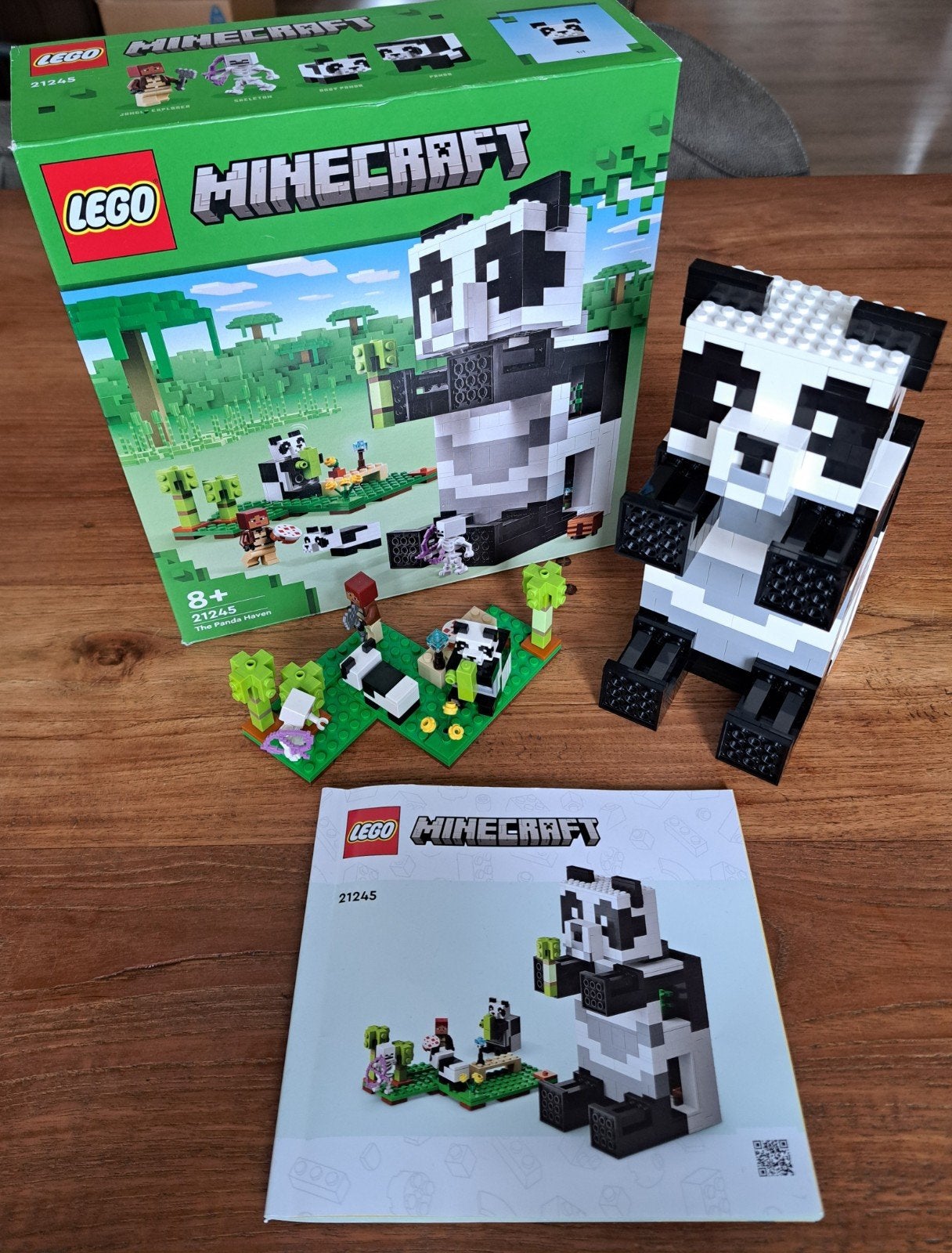 4x Lego Minecraft 21158 21178 21179 en 21245, Minecraft, Lego, Ophalen of Verzenden, Zo goed als nieuw