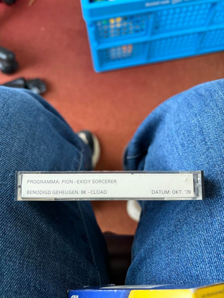 Vintage PION Expert Data Cassette voor Oude Spelcomputer, Ophalen of Verzenden, Gebruikt, Overige genres