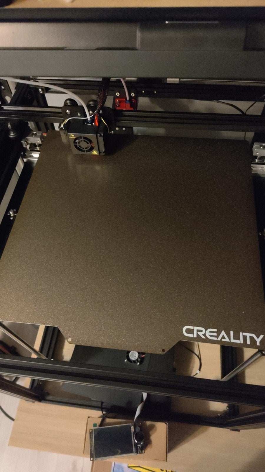 Creality Ender 5 Plus 3D-printer met upgrades, in onderdelen, Ophalen, Gebruikt, Filament, Creality