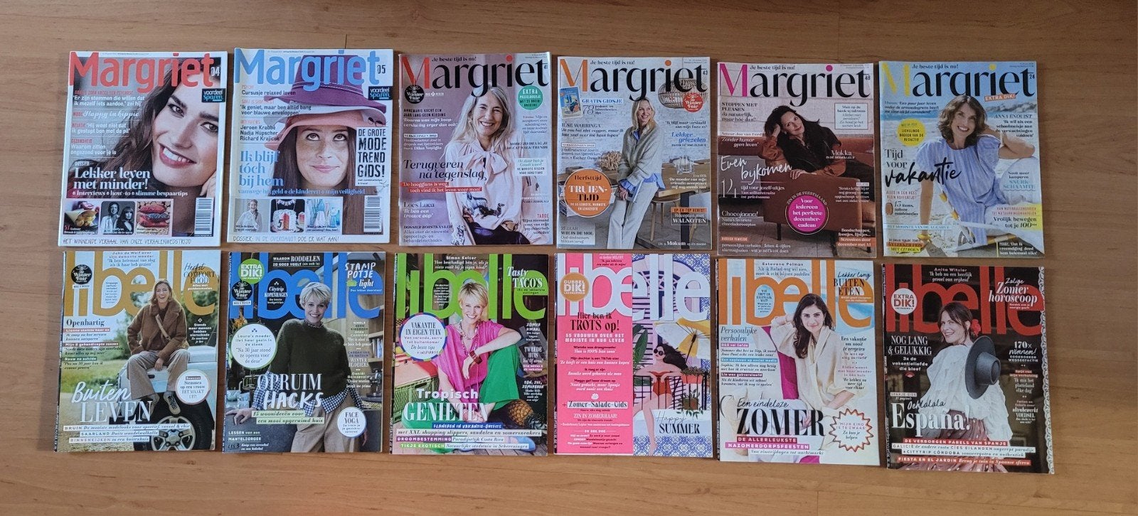 Margriet/Libelle tijdschriften pakket, Ophalen of Verzenden