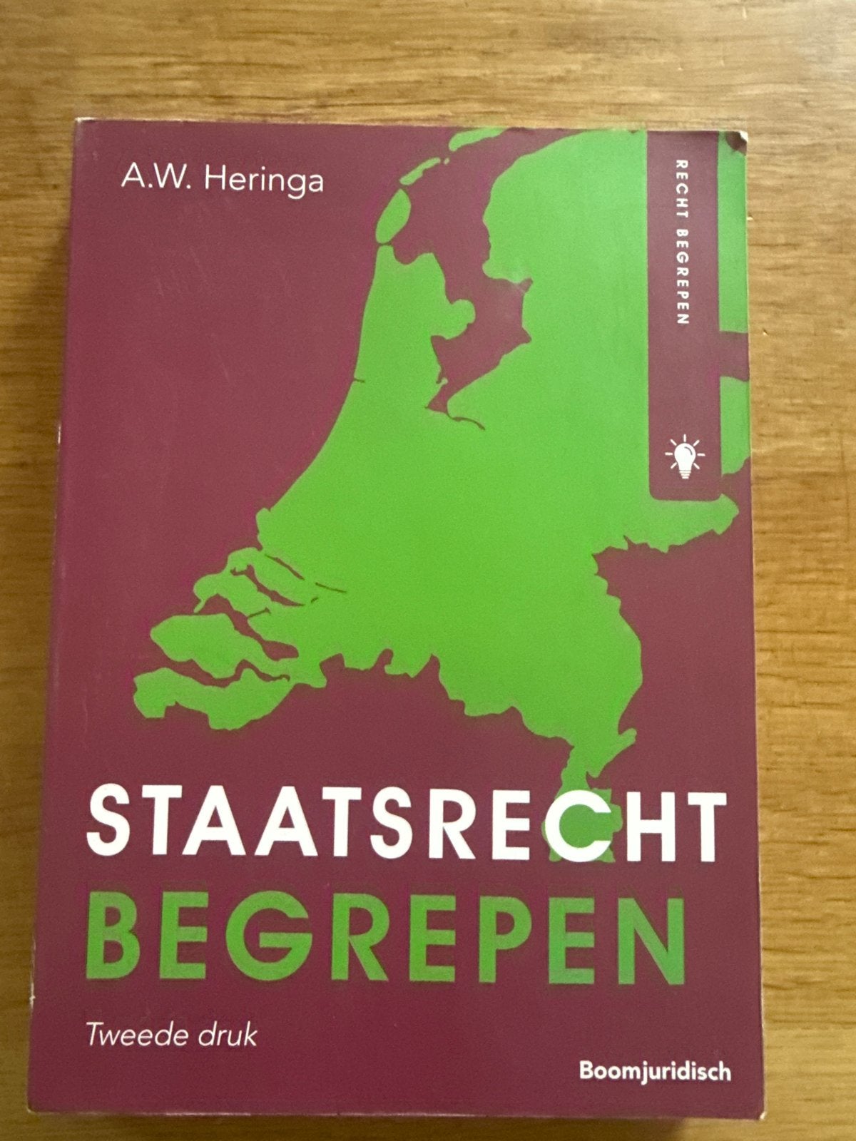 A.W. Heringa - Staatsrecht begrepen, Boeken, A.W. Heringa, Sociale wetenschap, Ophalen of Verzenden, Zo goed als nieuw