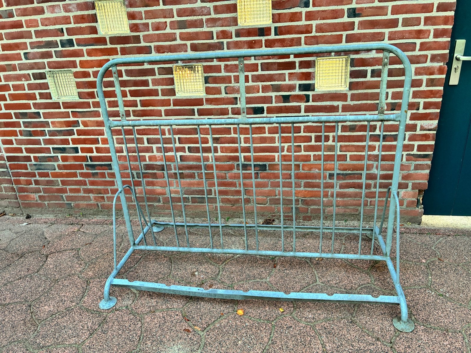 Robuust fietsenrek voor 5-7 fietsen - Gegalvaniseerd staal, Ophalen, Gebruikt