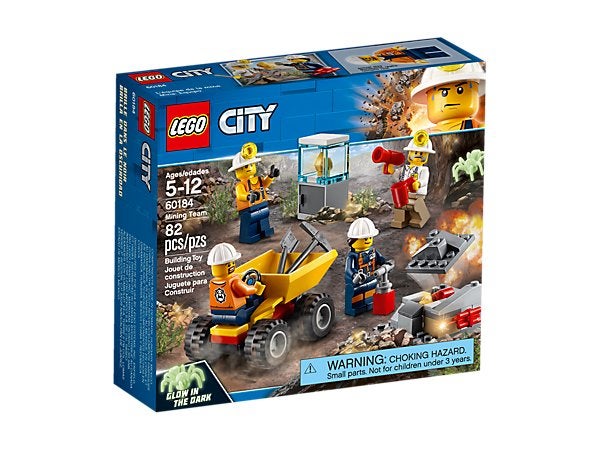 LEGO City 60184 Mijnteam, Compleet, Lego, Ophalen of Verzenden, Complete set