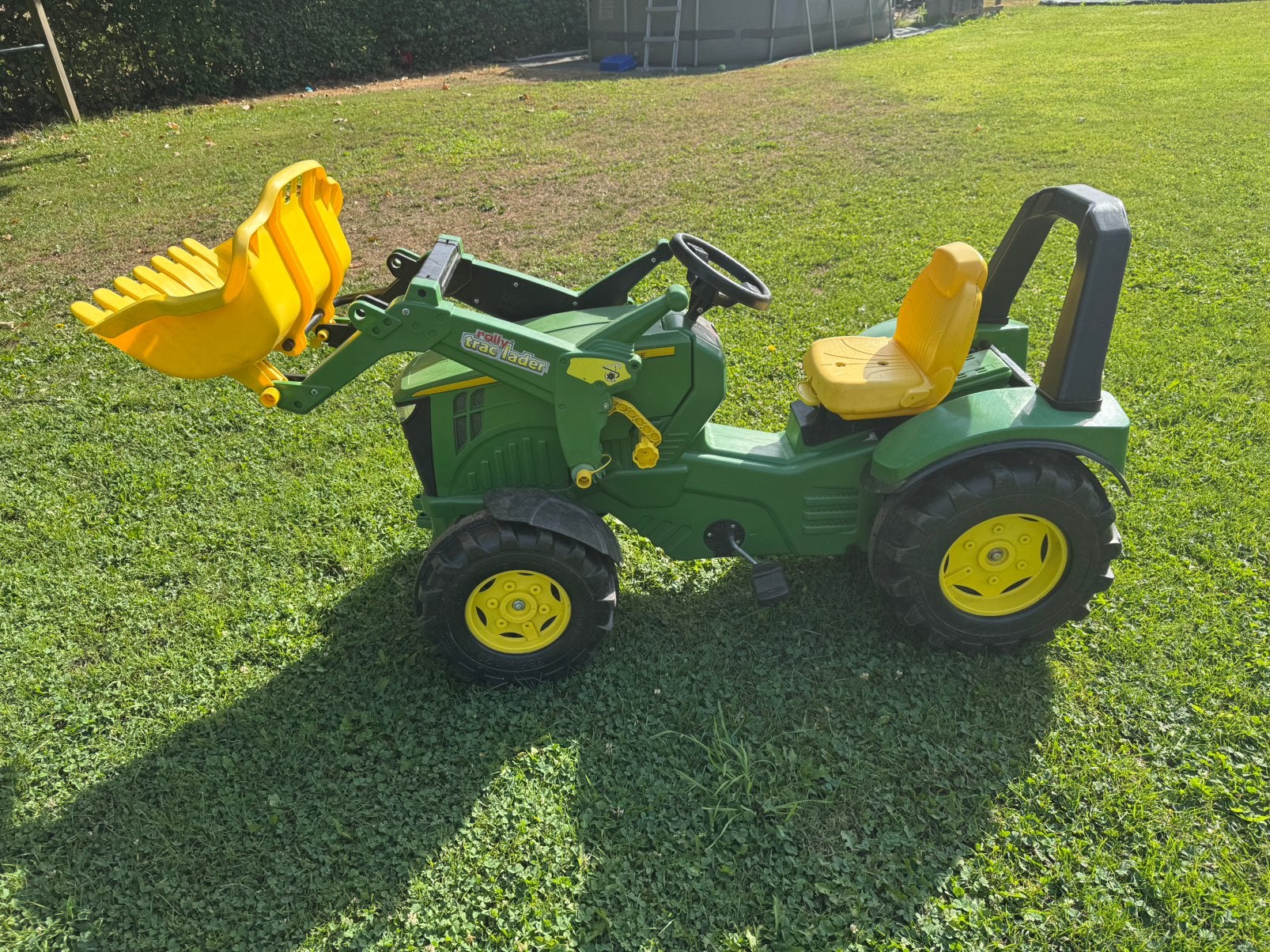 John deere traptractor met voorlader, Ophalen of Verzenden, Gebruikt