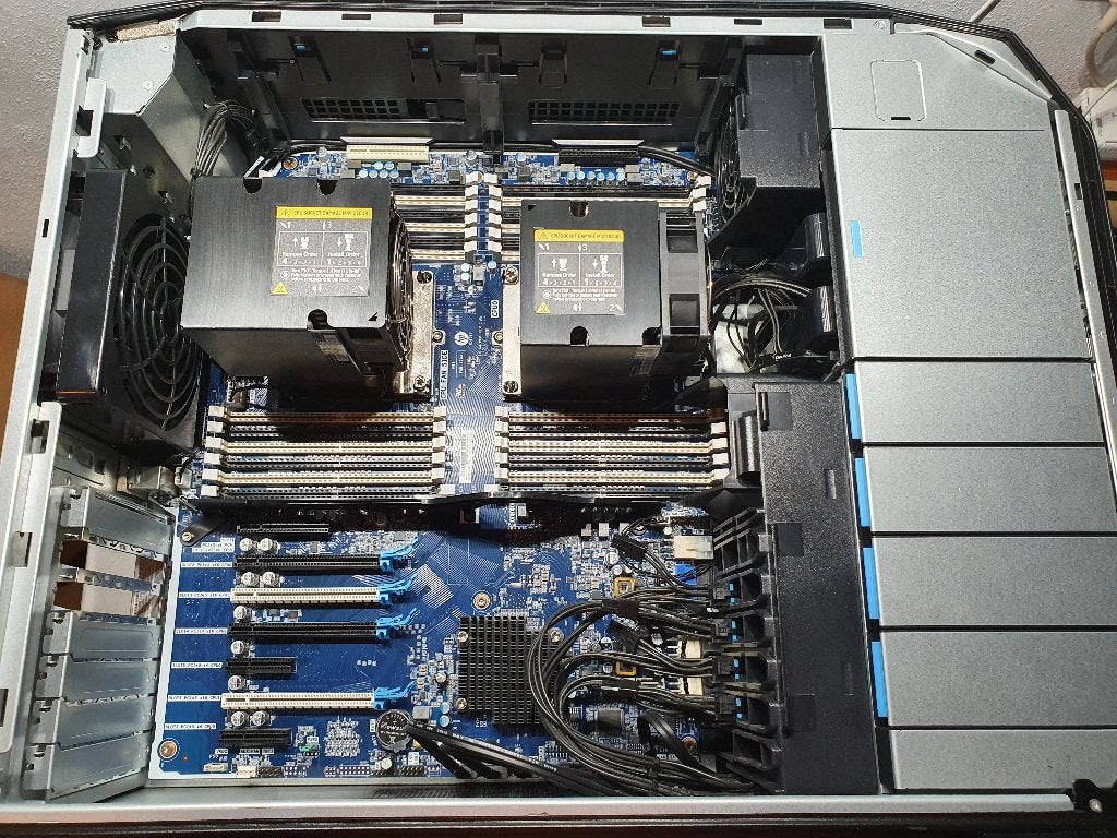 HP Z8 G4, 2 x Xeon Gold 6148, 64gb HPE 2666V, Computers en Software, Desktop Pc's, 64 GB of meer, HDD, HP >, -