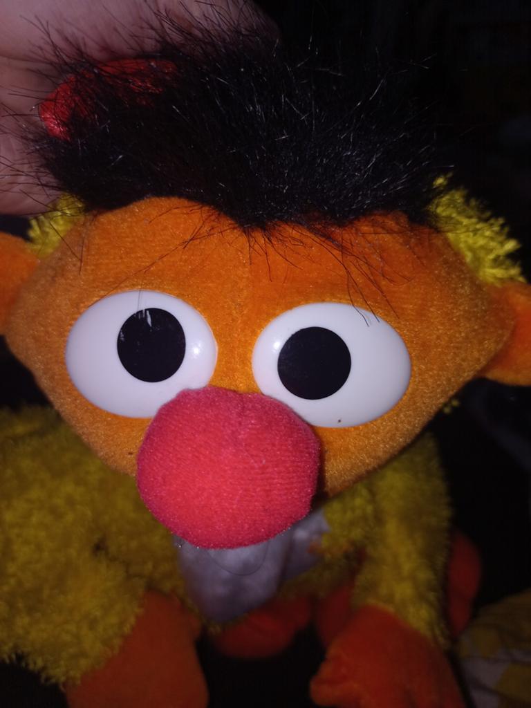 Ernie Kip Pluche Knuffel - Sesamstraat, Gebruikt, Overige merken, Overige karakters, Overige typen