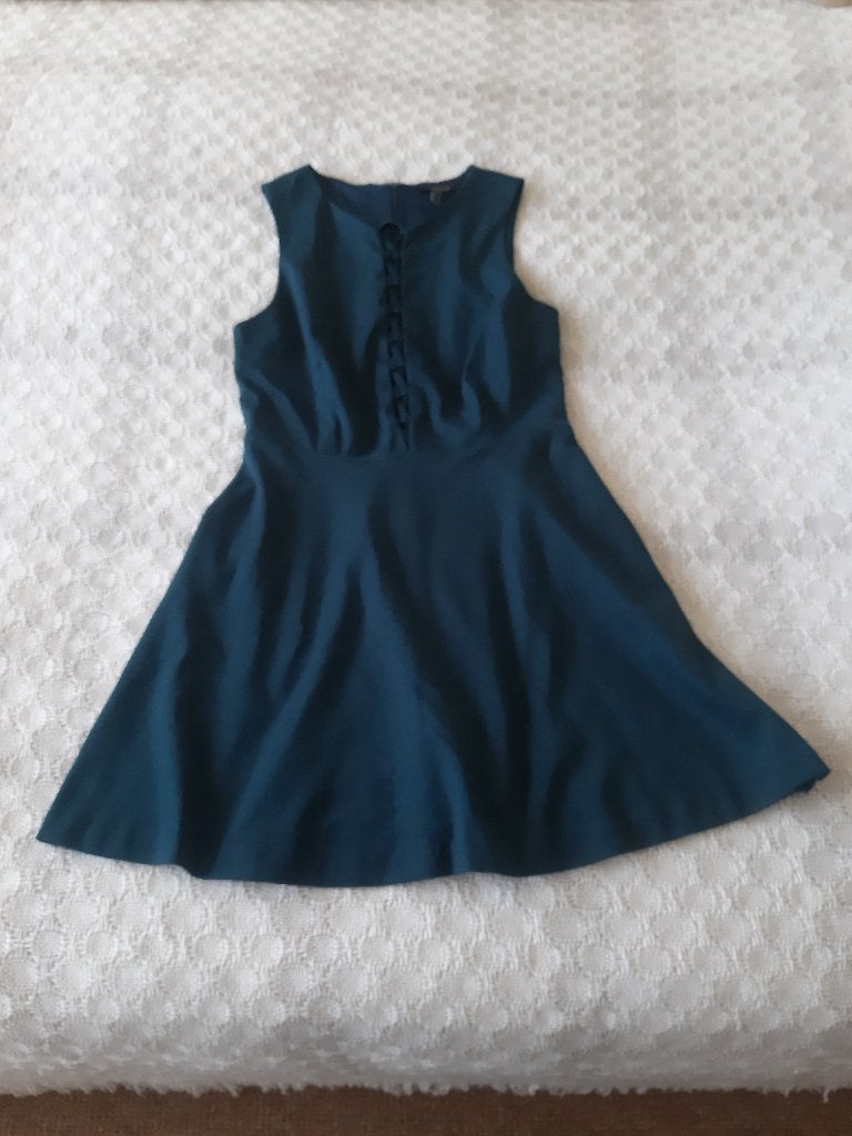 leuke groene jurk Forever 21 maat M (maat 38/40), Kleding | Dames, Zo goed als nieuw, Forever 21, Boven de knie, Groen