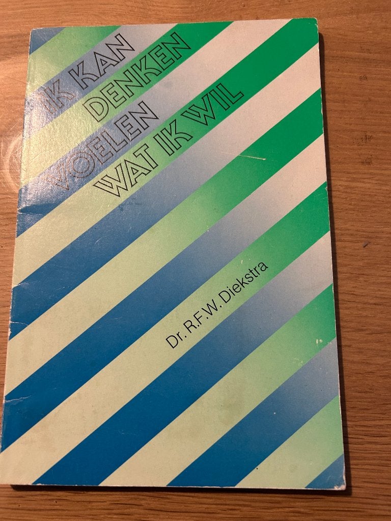 Ik kan denken, voelen wat ik wil, Boeken, Psychologie, Ophalen, Diverse auteurs, Zo goed als nieuw, Cognitieve psychologie