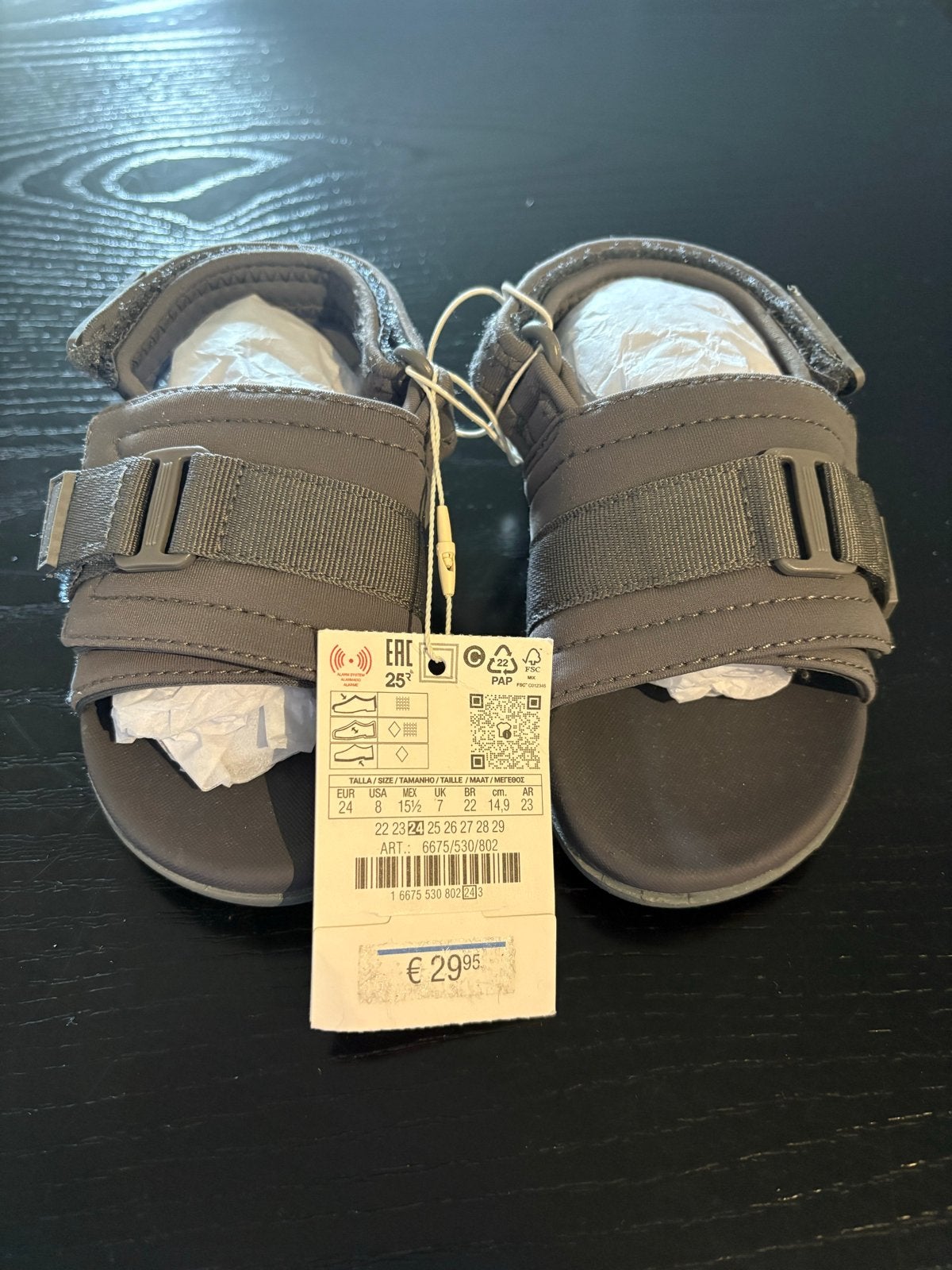 Nieuwe Zara sandalen maat 24 voor jongens of meisjes, Ophalen of Verzenden, Nieuw, Jongen of Meisje, Schoenen