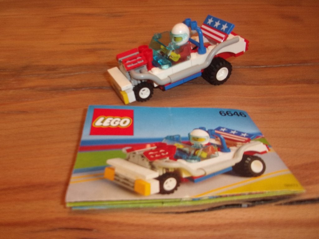 Lego Town 6646-1 Screaming Patriot uit 1991, Compleet, Gebruikt, Overige thema's, Lego