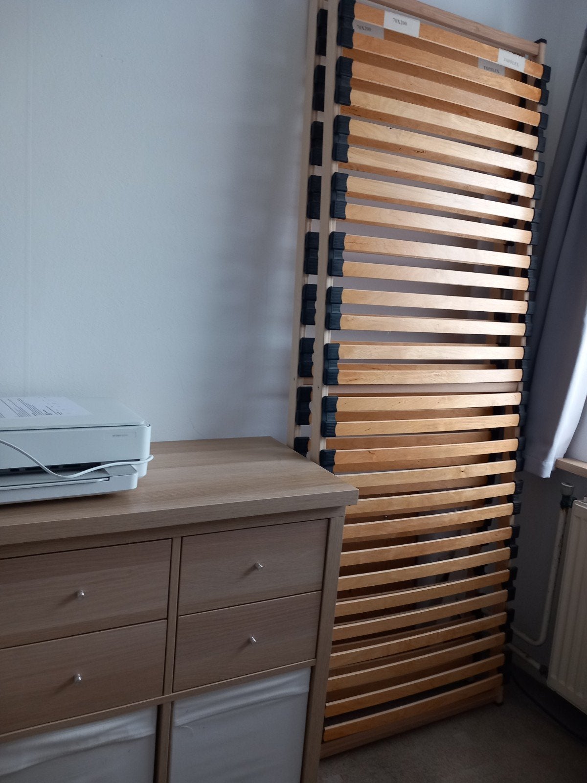 Twee bedbodems 70x200 cm, Ophalen, Gebruikt, 140 cm