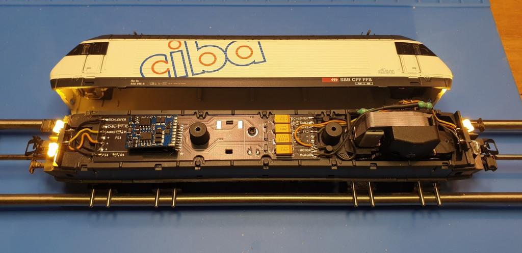 Printplaat voor Märklin Trix SBB Re460 Plux22 LED (SOUND), Locomotief, Verzenden, Gelijkstroom of Wisselstroom, Nieuw