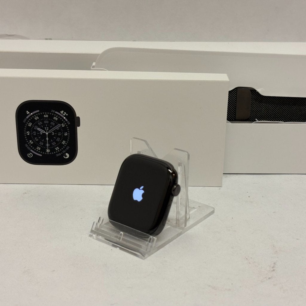 Apple Watch Series 11 46MM Ti Slate Mil Lp Cellular, Apple, Zo goed als nieuw, Support@apple.com, One Apple Park Way
Cupertino, CA 95014
United States