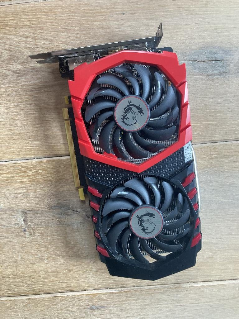 MSI GeForce GTX 1050 TI 4GB, Computers en Software, Videokaarten, PCI-Express 3, Gebruikt, HDMI, Ophalen of Verzenden
