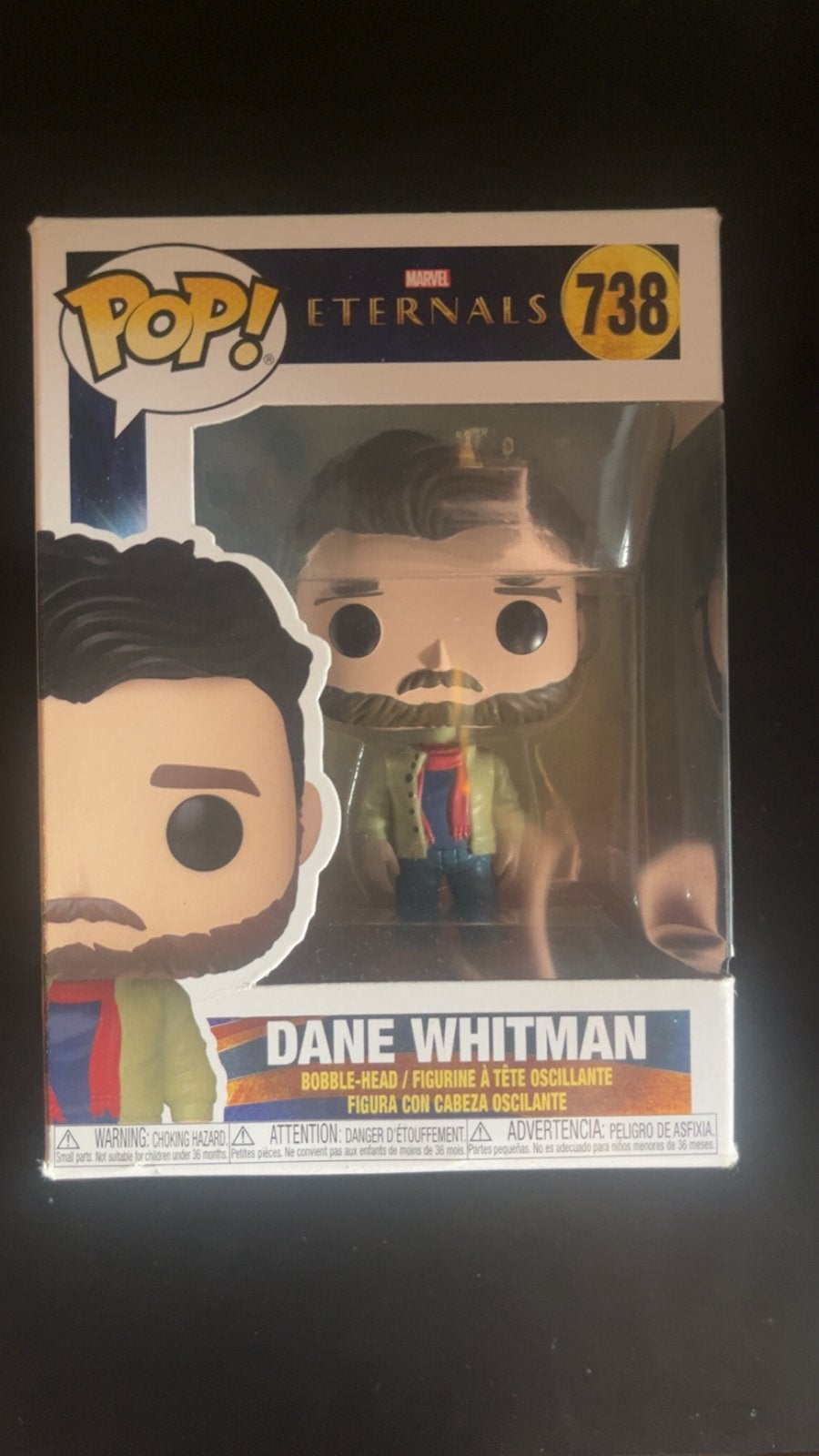 Funko Pop! Marvel Eternals Dane Whitman #738, Ophalen, Nieuw