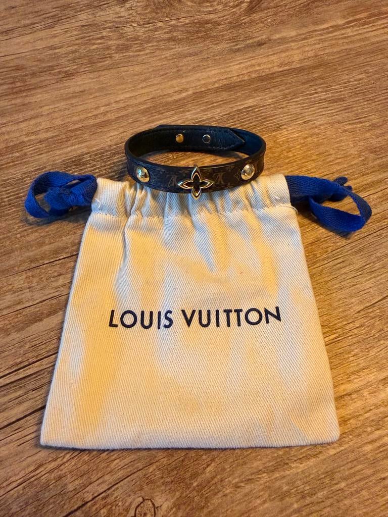 Louis Vuitton - Blooming Armband, Ophalen of Verzenden, Zo goed als nieuw, Bruin, Leer
