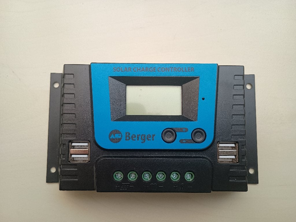 Berger Solar Charge Controller / zonnepaneel oplaad regelaar, Ophalen