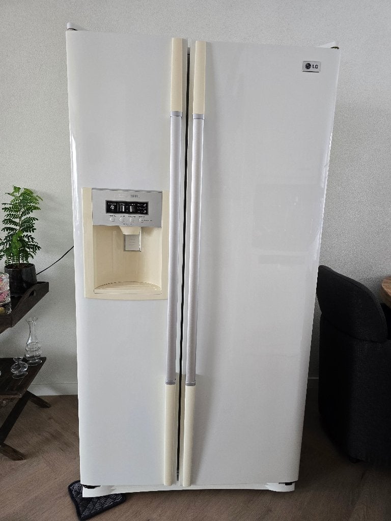 Amerikaanse koelkast LG - 521L, Ophalen, Gebruikt, 200 liter of meer, 60 cm of meer