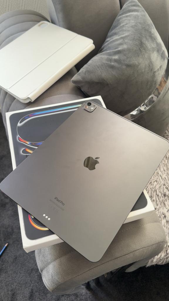 iPad Pro 13 inch 2024 M4, Computers en Software, Apple iPads, 13 inch of meer, Ophalen of Verzenden, Zo goed als nieuw, Apple iPad Pro