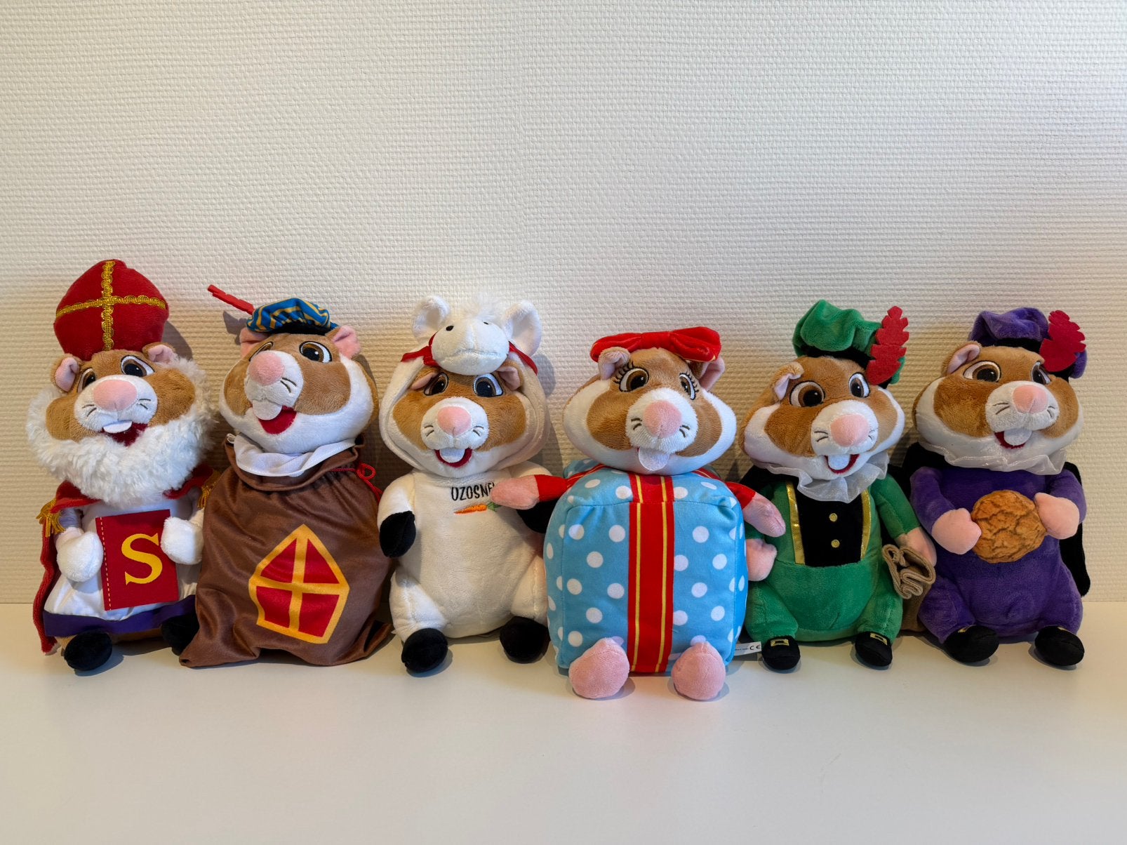 Albert Heijn Hamsters (6) SINTERKLAAS, Ophalen, Zo goed als nieuw, Overige typen