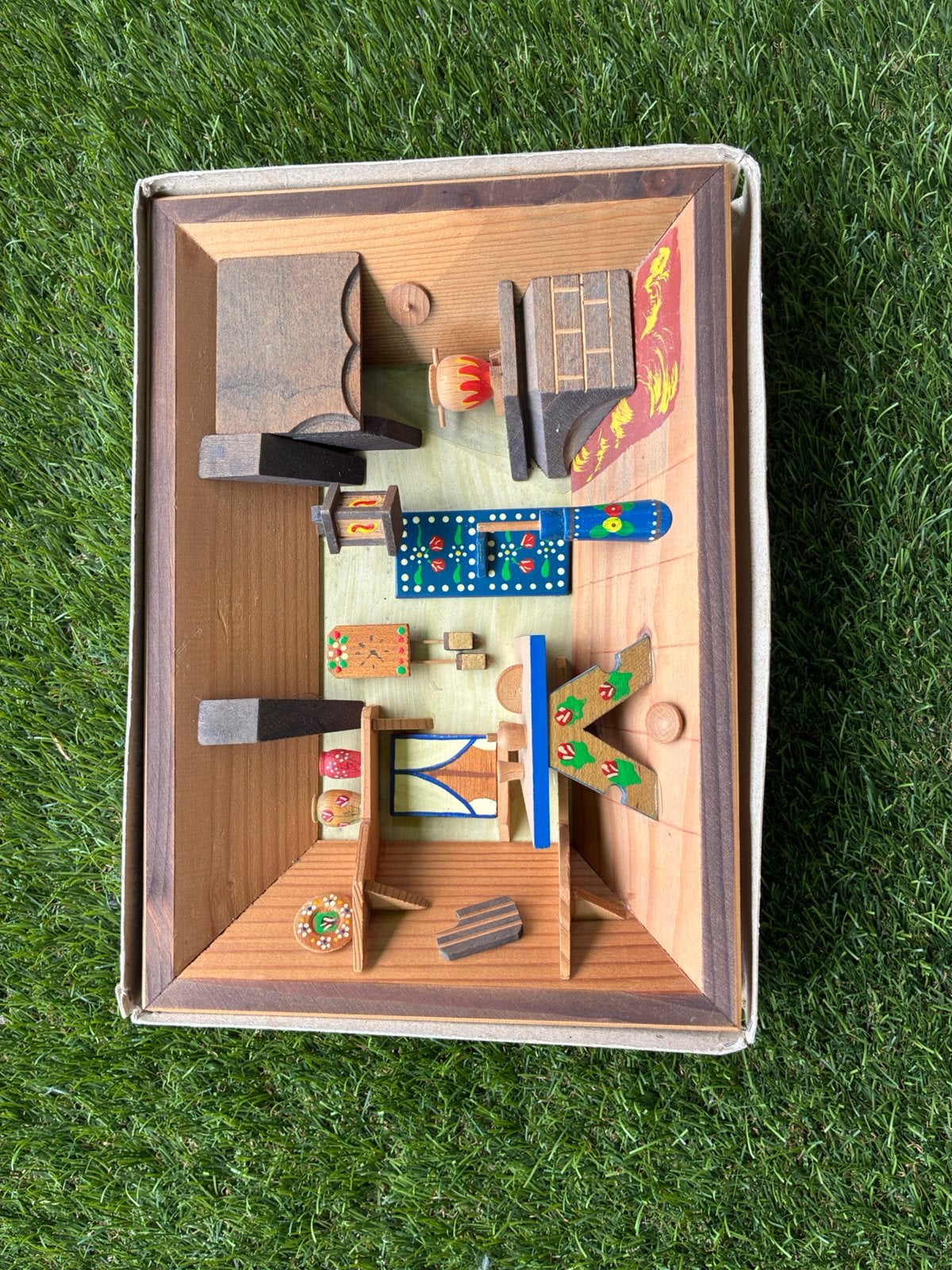 Diorama, Verzamelen, Poppenhuizen en Toebehoren, Ophalen of Verzenden, Zo goed als nieuw, Poppenhuis