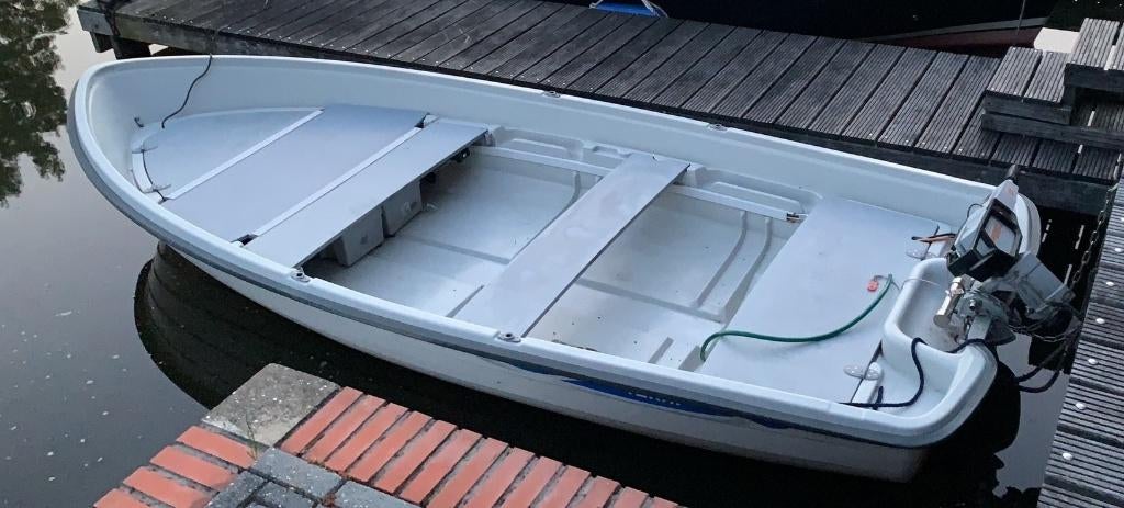 Terhi 440 + Torqeedo Cruise 4.0 + 2x Lithium accu, Watersport en Boten, Ophalen, Gebruikt, Tot 10 pk, Elektrisch