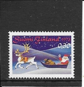 Finland kerst, Postzegels en Munten, Postzegels | Europa | Scandinavië, Ophalen of Verzenden, Finland, Postfris