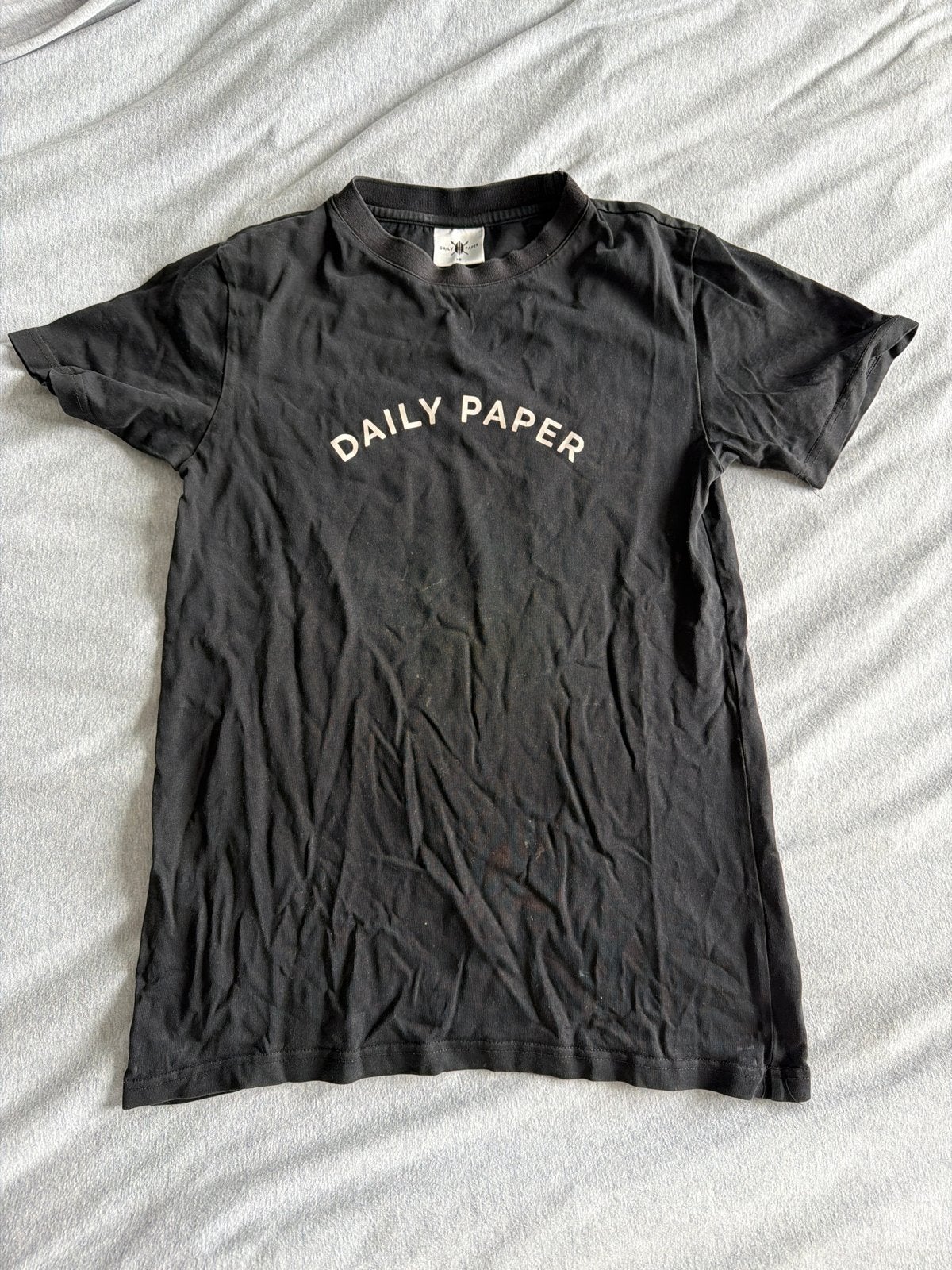 Daily Paper T-shirt XS, Zwart, Ophalen of Verzenden, Korte mouw, Maat 34 (XS) of kleiner