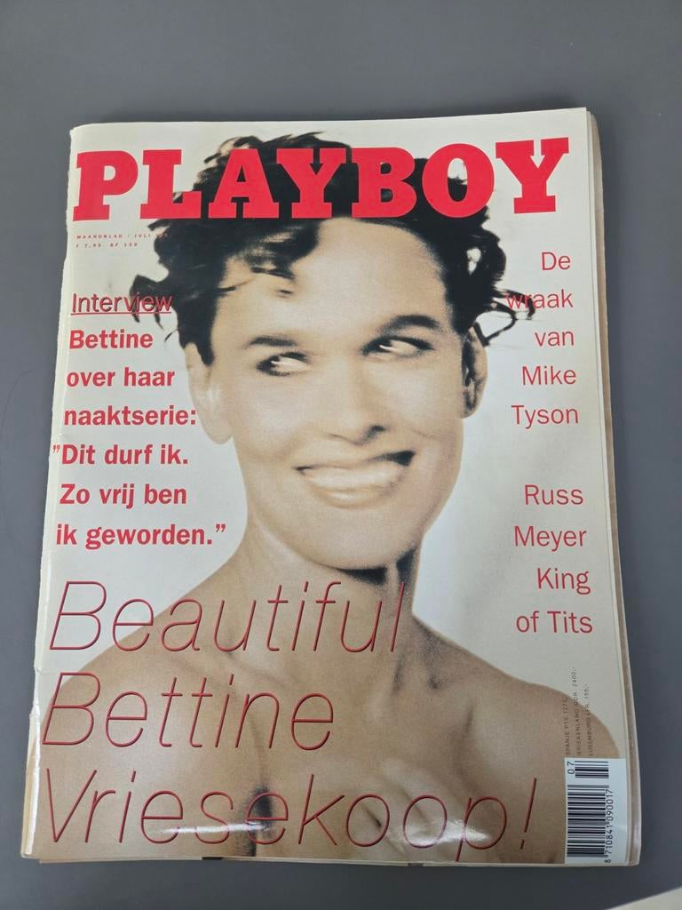 Playboy Maandblad Juli '95 - Bettine Vriesekoop, Ophalen of Verzenden, Gelezen, Overige typen