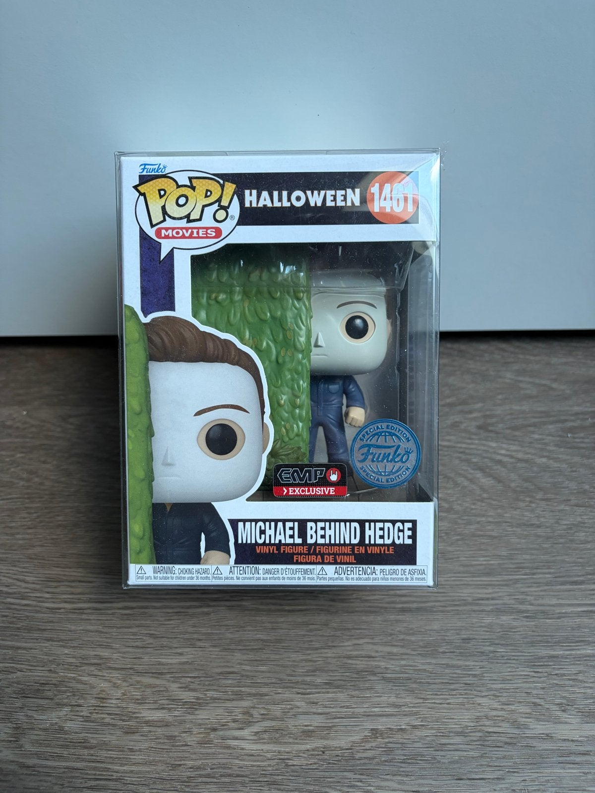 Funko Pop! Michael Behind Hedge Halloween 1461 EMP Exclusive, Ophalen of Verzenden, Nieuw