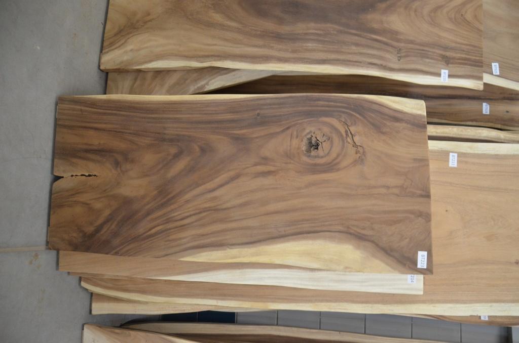 Boomstamtafel 180 cm suar -BT 223 – 1,8 meter boomstamtafel, Verzenden, Nieuw, Hout