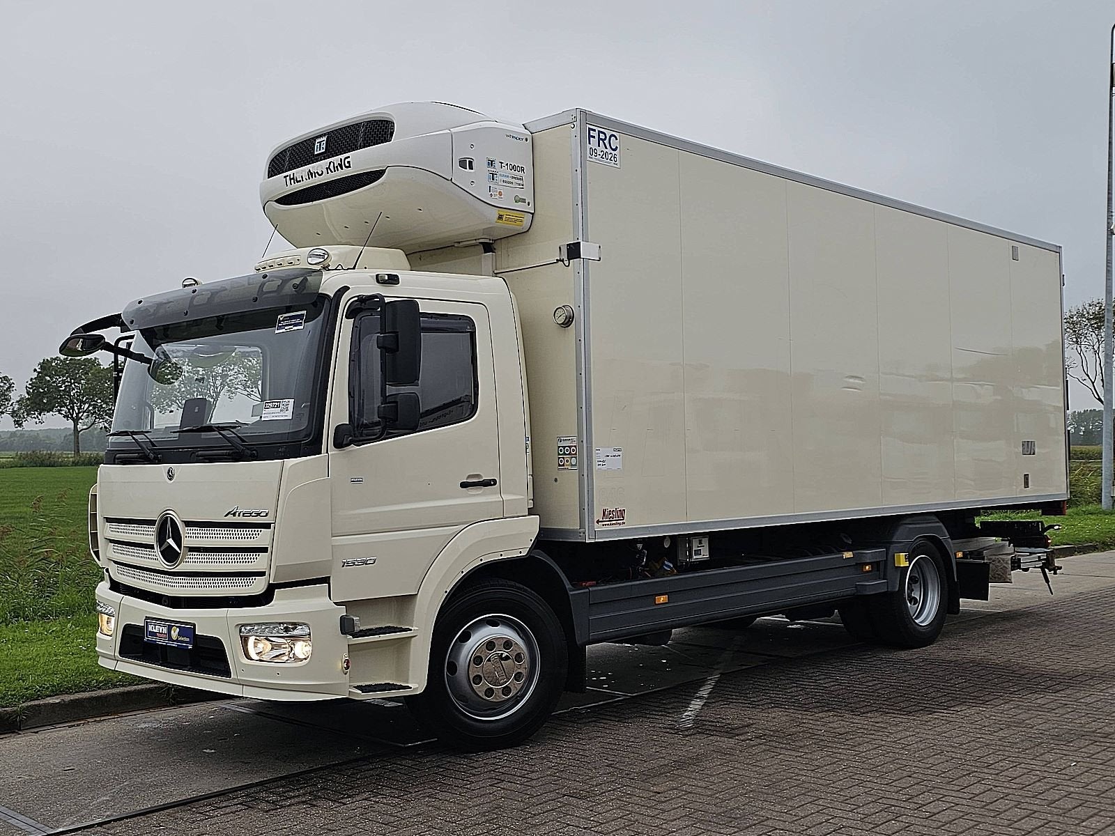 MERCEDES-BENZ ATEGO 1530 atp, Auto's, Automaat, Euro 6, Stoelverwarming, Wit
