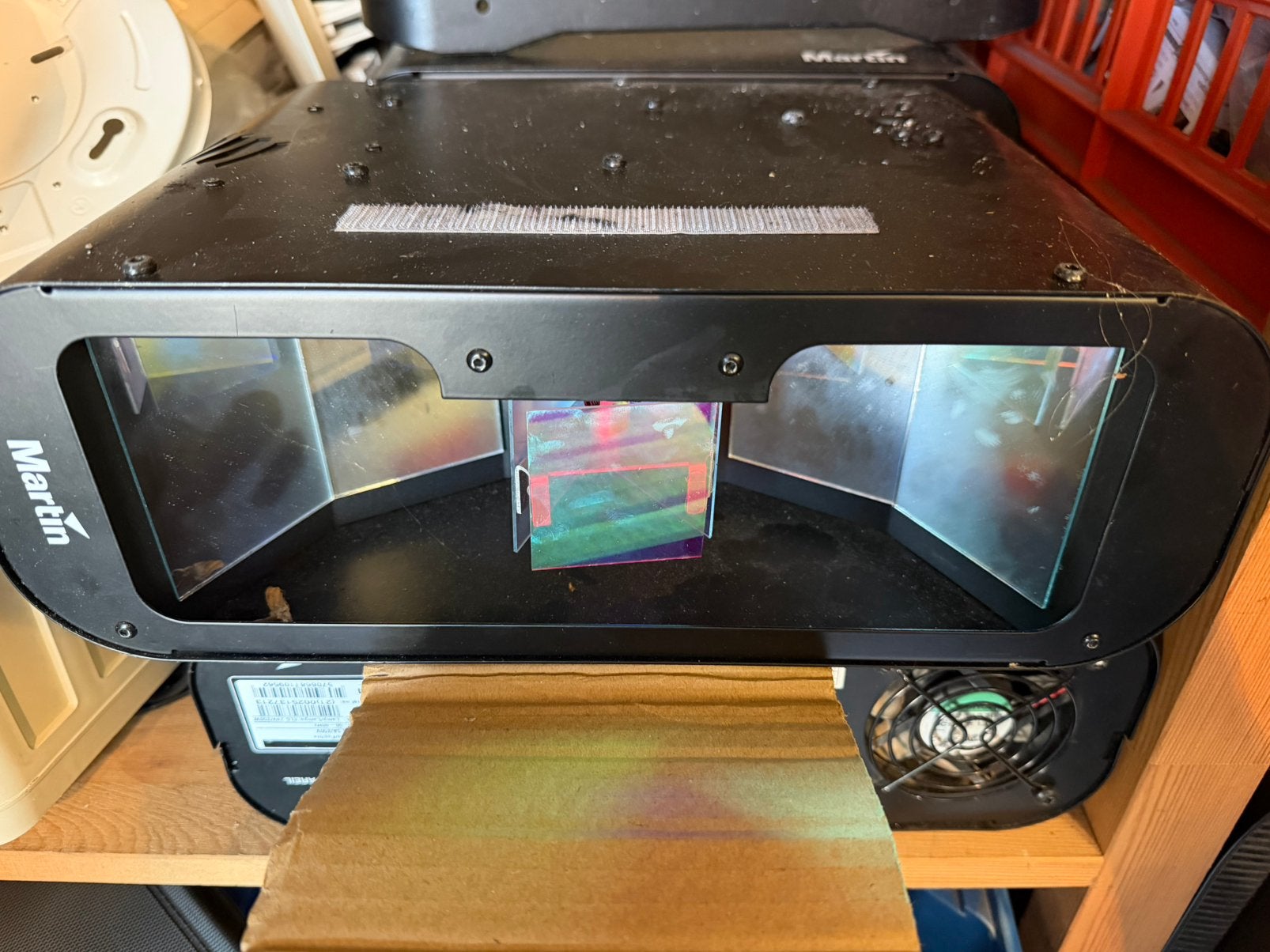 4x Martin Raptor, Ophalen, Gebruikt, Licht, Geluidgestuurd