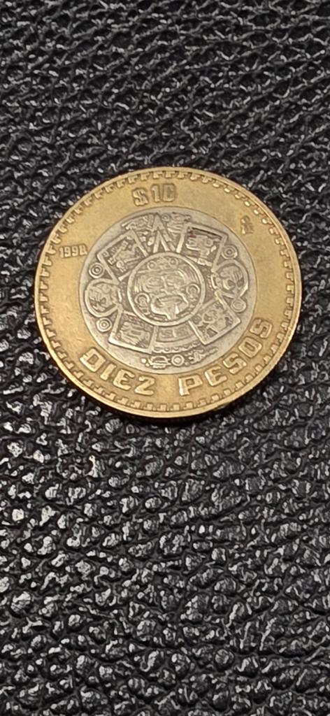 3#    Mexico 10 pesos 1998, Ophalen of Verzenden, Noord-Amerika