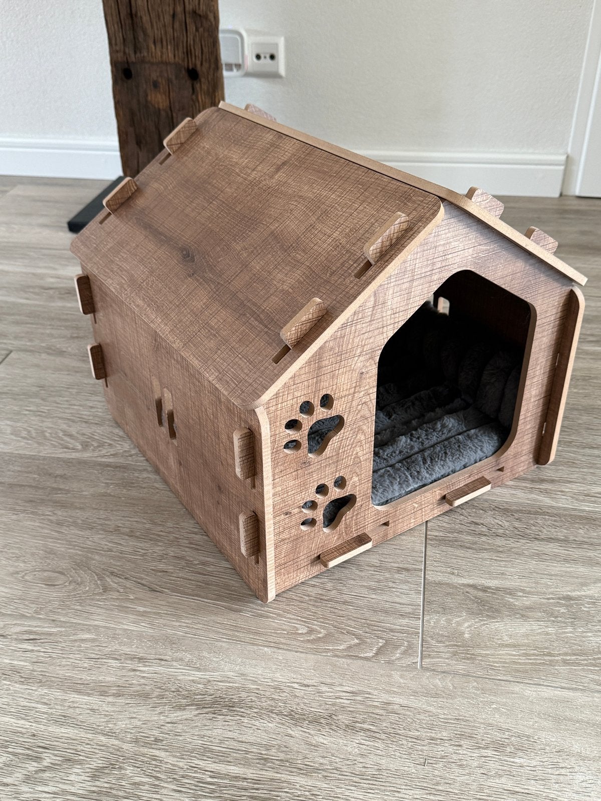 Honden huisje hokje, Dieren en Toebehoren, Minder dan 65 cm, Ophalen of Verzenden, Zo goed als nieuw, Minder dan 75 cm