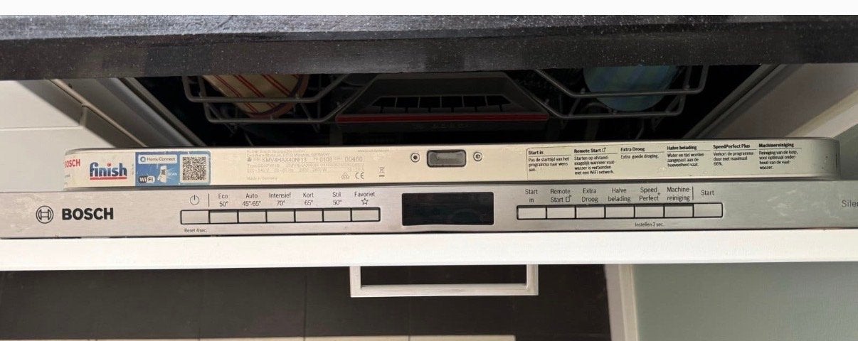 Foto 4 van Bosch SMV4HAX48N/13 Inbouw Vaatwasser Uitstekende Staat