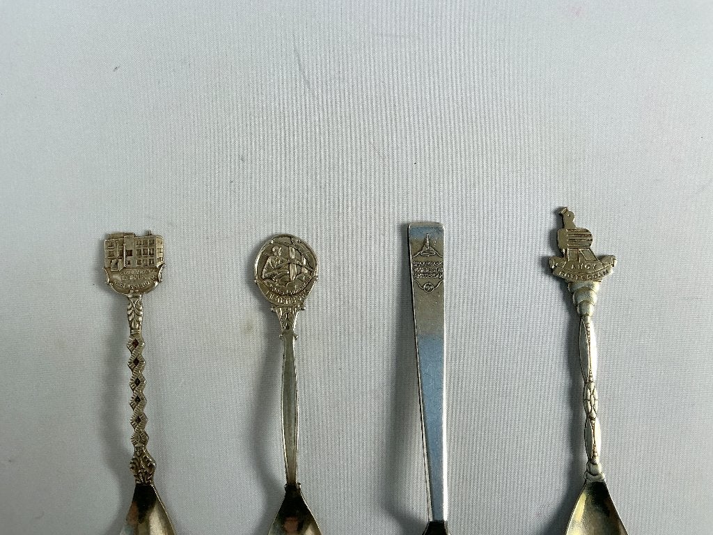 Theelepels # 12 verschillende - zie foto's - omschrijving, Ophalen of Verzenden