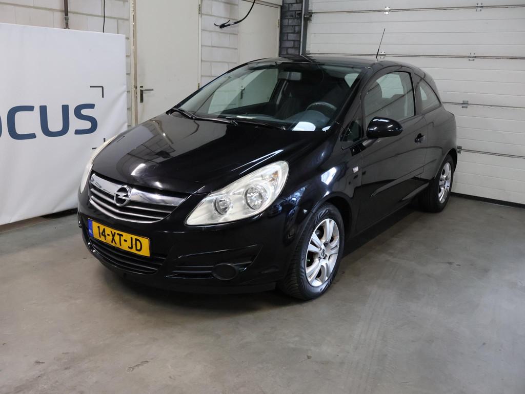 Opel Corsa 1.4-16V Enjoy NAP Airco Cruise 07-26 APK, Voorwielaandrijving, Stof, Gebruikt, 4 cilinders