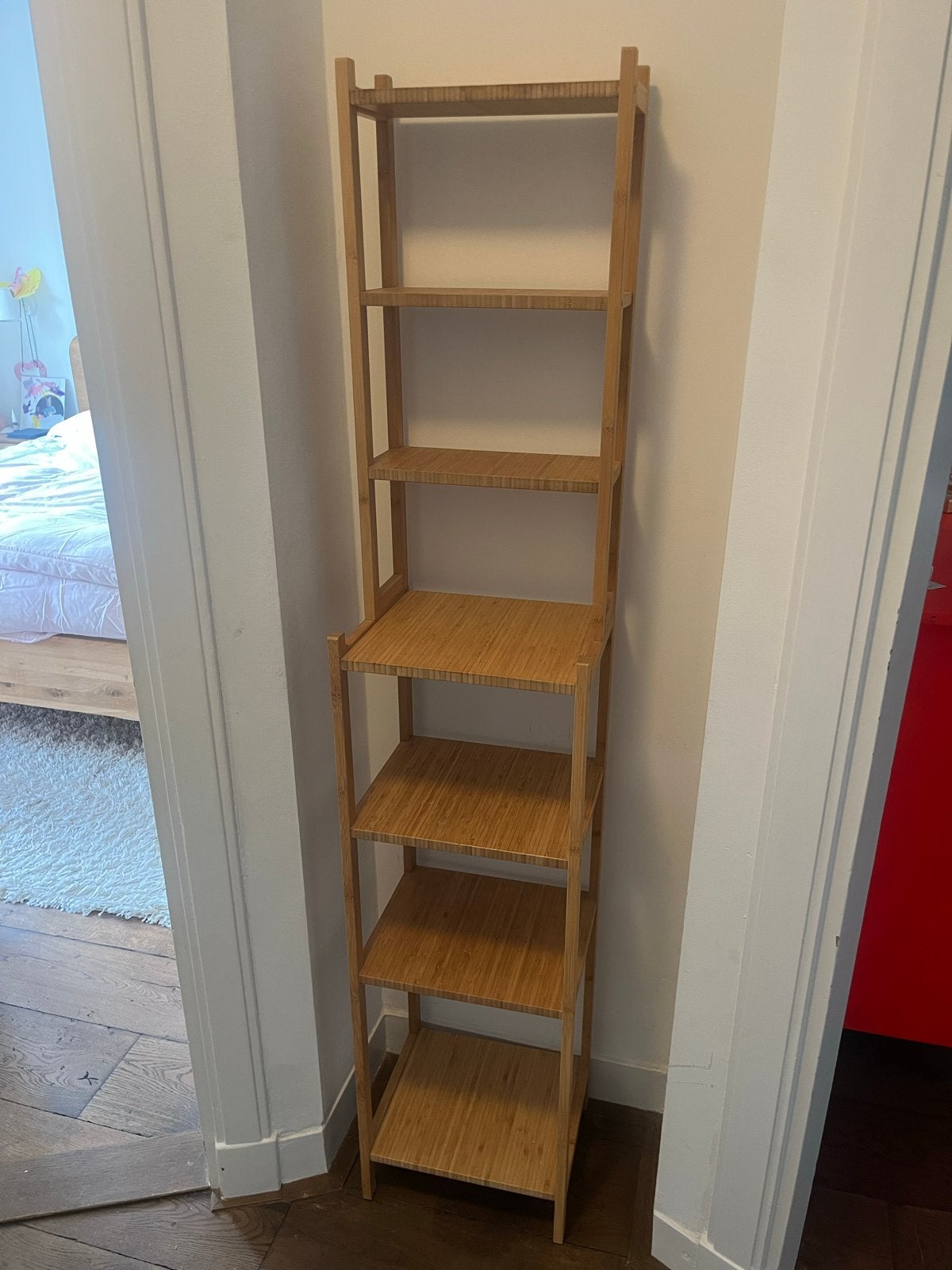 IKEA RÅGRUND Stellingkast Bamboe - Zo goed als nieuw, Ophalen, Zo goed als nieuw