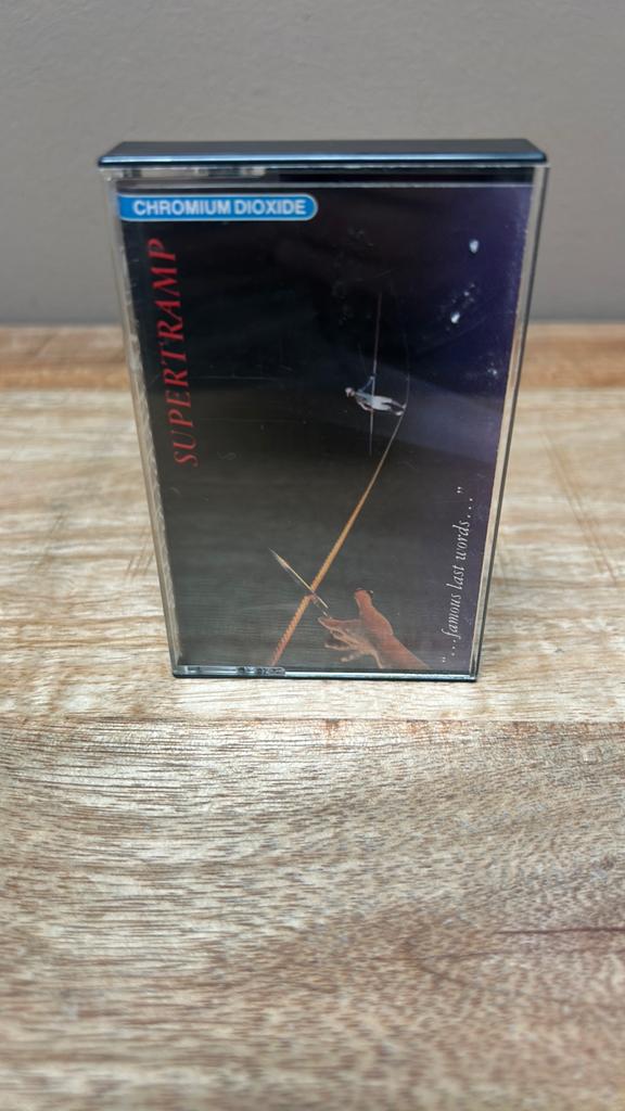Supertramp - Famous Last Words Cassette Tape, Gebruikt, 1 bandje, Ophalen of Verzenden, Origineel