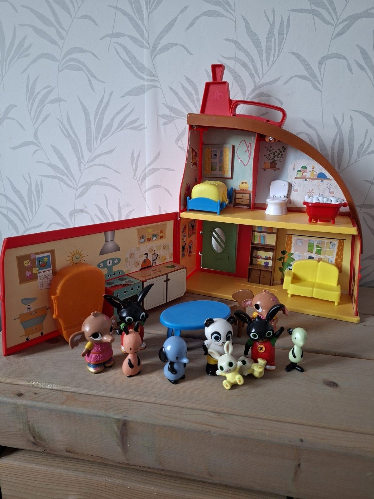 Bing Huis met speelfiguren, Ophalen of Verzenden, Gebruikt, Jongen of Meisje