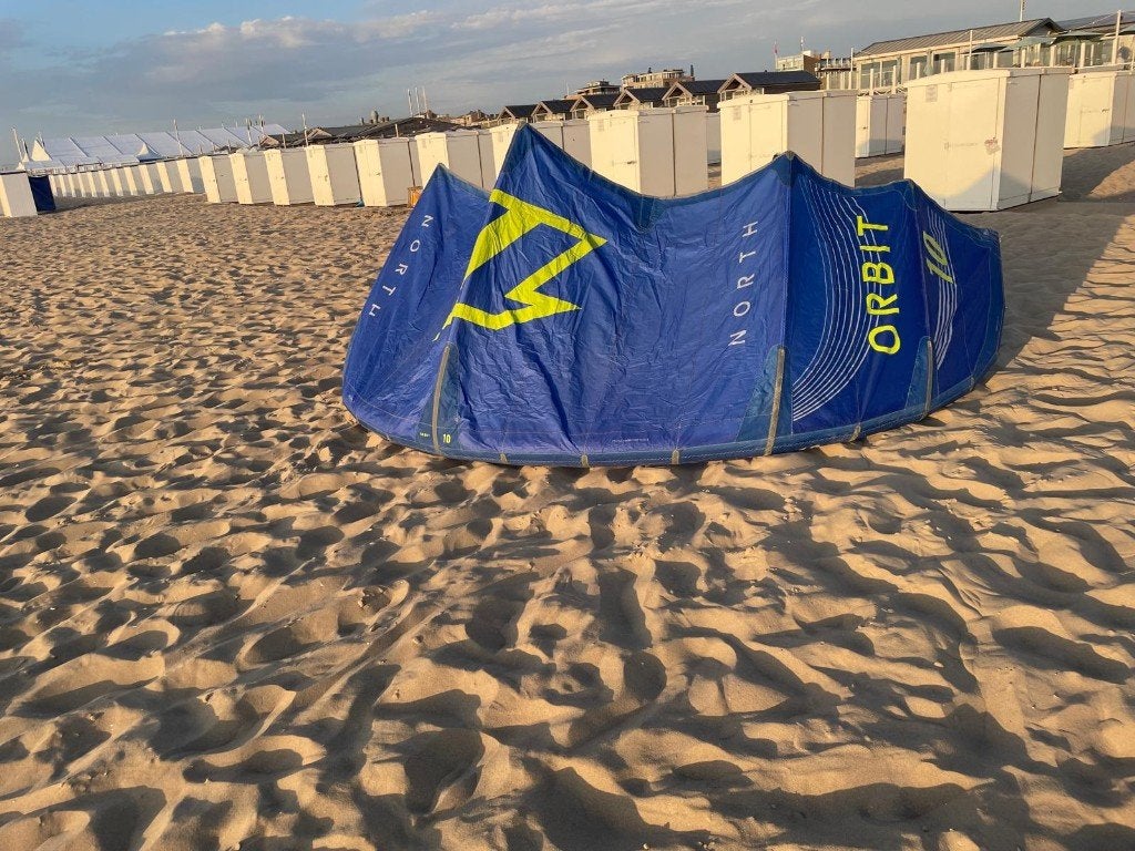 North Orbit 10m - 2021, Watersport en Boten, Kitesurfen, Ophalen, Gebruikt, 10 m², Geen board