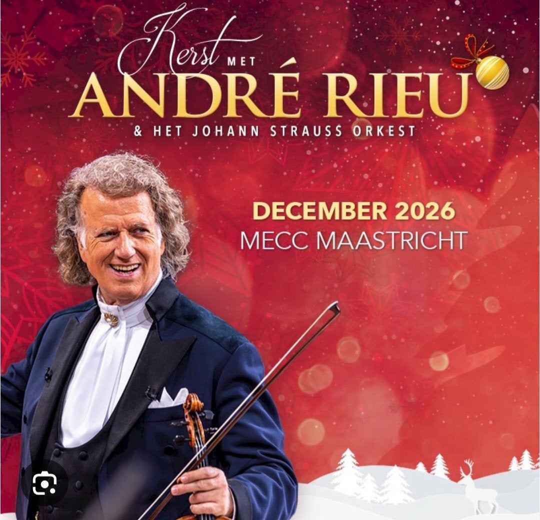 1x ticket kerst Andre Rieu,  zondag 13 december '26, 1e rang, Tickets en Kaartjes, Eén persoon, December