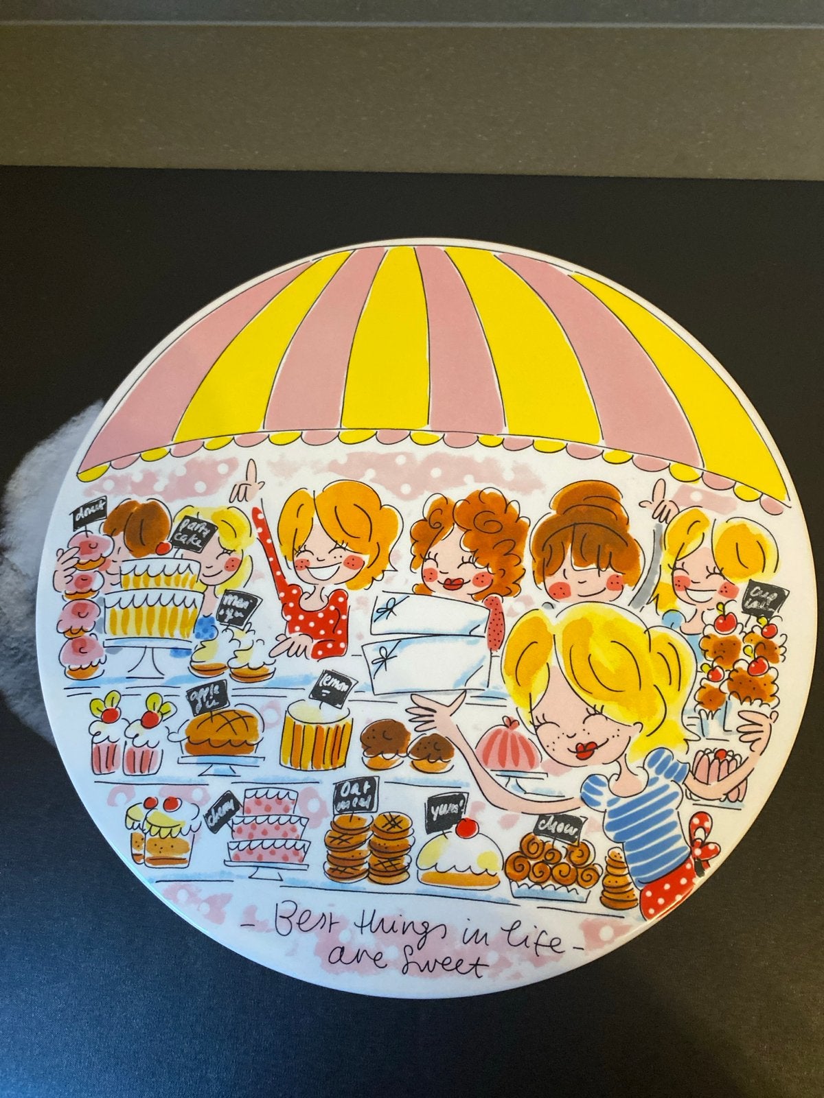 Blond Amsterdam taartschaal - Nieuw - 33 cm, Blond Amsterdam, Nieuw, Ophalen of Verzenden, Steen/keramiek