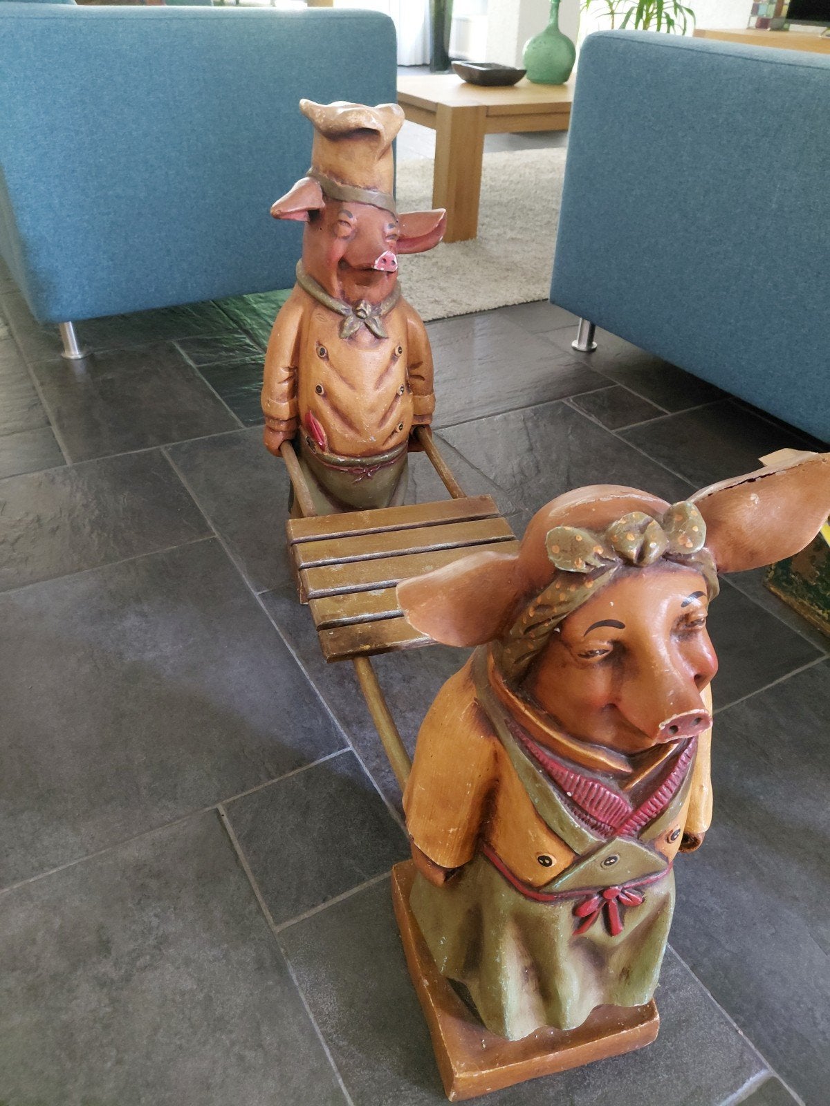 Polyester popen te koop, Ophalen